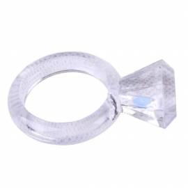 Diamond Cock Ring Clear