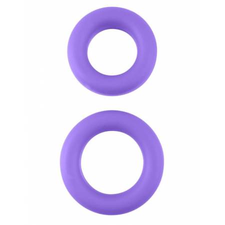 Neon  Stretchy Silicone Cock Ring Set