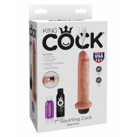 King Cock 7 inch Squirting Cock Flesh