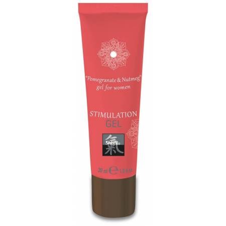 Stimulation Gel - Pomegranate & Nutmeg 30 ml