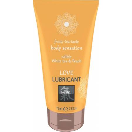 Love Lubricant edible - White Tea & Peach 75ml